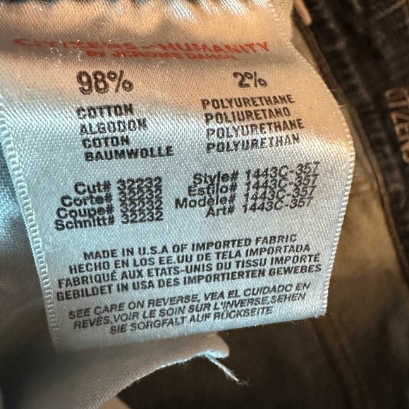 Citizens Of Humanity Skinny Jeans Size 27 Excellent Condition - Picture 5 of 7
